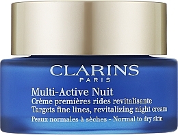 Парфумерія, косметика Нічний крем для нормальної та сухої шкіри - Clarins Clarins Multi-Active Night Cream