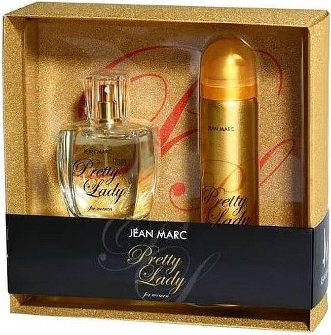 Набор - Jean Marc Pretty Lady For Women (deo/150ml + edp/100ml) — фото N1