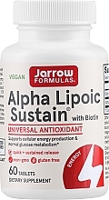 Парфумерія, косметика Харчові добавки - Jarrow Formulas Alpha Lipoic Sustain with Biotin 300 mg