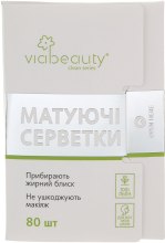 Духи, Парфюмерия, косметика УЦЕНКА Матирующие салфетки для лица - Viabeauty *