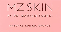 Губка із натуральної червоної глини - MZ Skin Natural Konjac Red Clay Sponge — фото N2