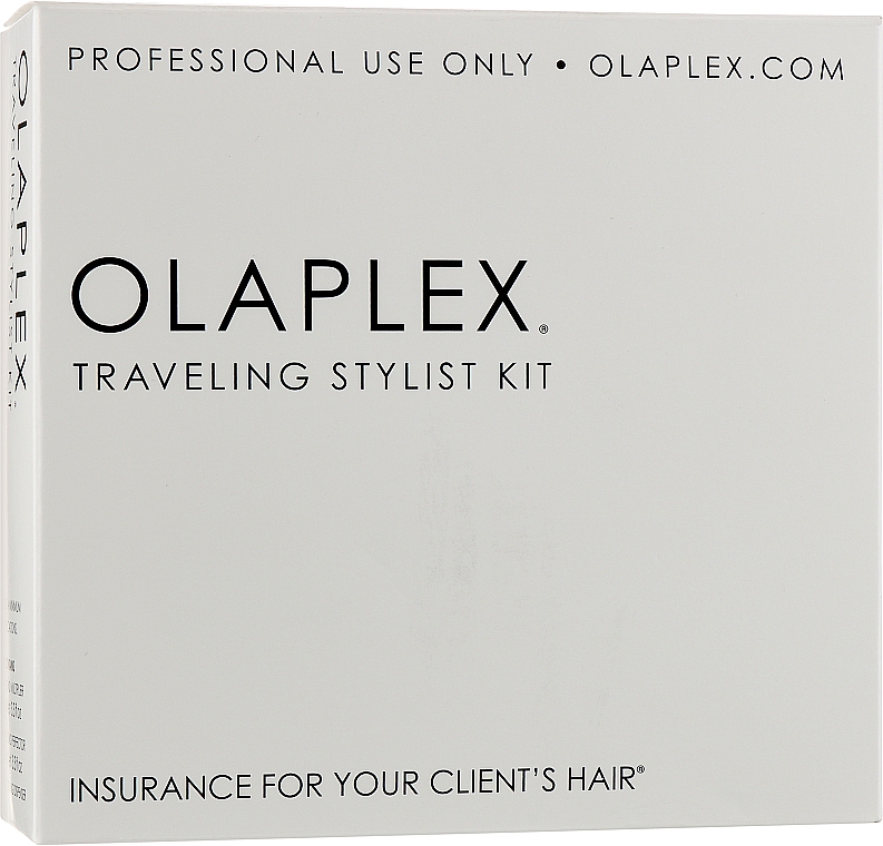 Дорожный набор для защиты волос при окрашивании - Olaplex Traveling Stylist Kit (cons/100ml + cons/2x100ml)