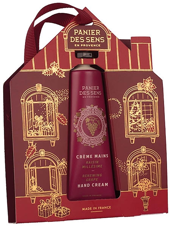 Крем для рук "Виноград" - Panier Des Sens X-Mas Renewing Grape Hand Cream — фото N1