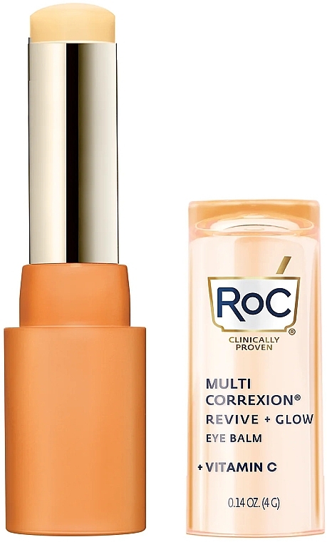 Осветляющий бальзам для глаз - Roc Multi Correxion Eye Balm Revive Glow Vitamin C — фото N2