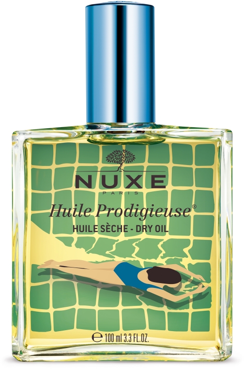 Чудесное сухое масло - Nuxe Huile Prodigieuse Blue Dry Oil — фото N1