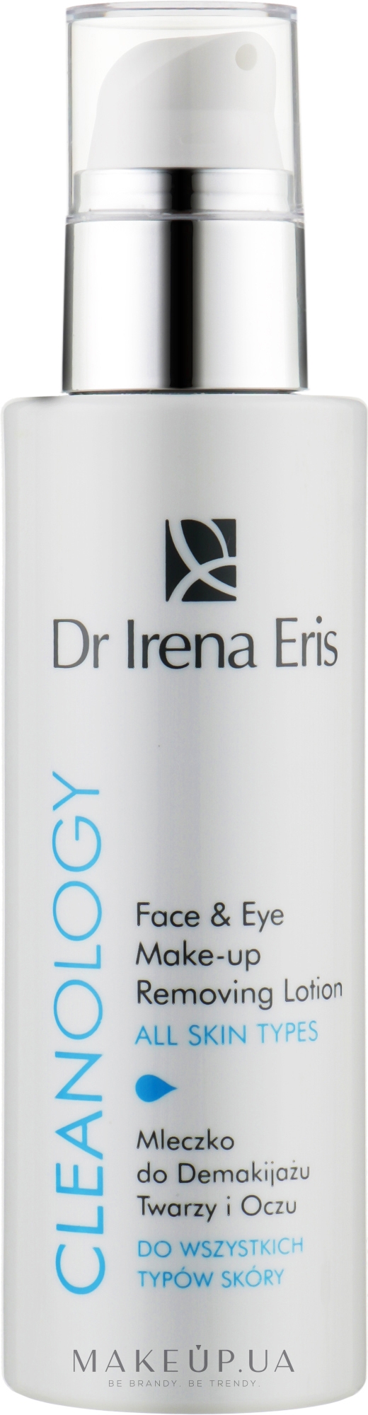 Молочко для демакіяжу очей та обличчя - Dr Irena Eris Cleanology Face & Eye make-up removing lotion — фото 200ml