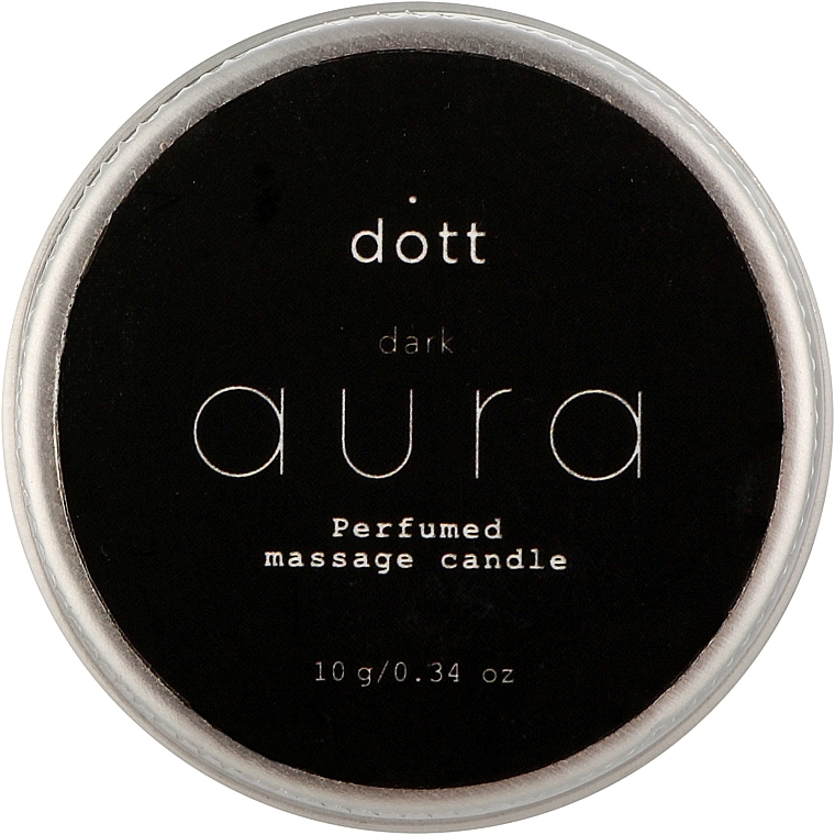 Парфюмированная массажная свеча - Dott Dark Aura Candle