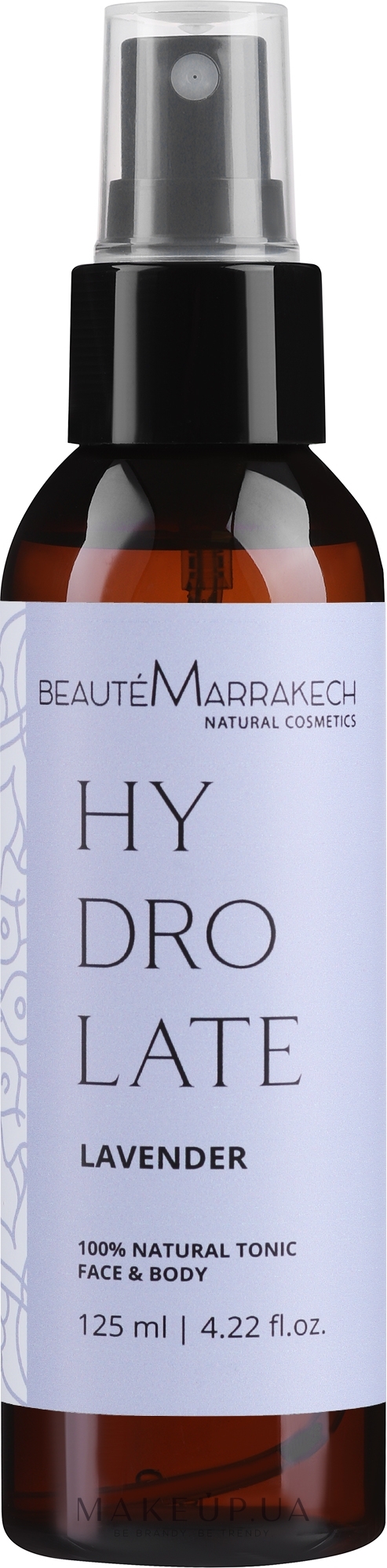 Натуральная вода для лица - Beaute Marrakech Lavander Water — фото 125ml