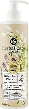 Живильний бурштиновий бальзам з олією баргамота - Farmona Herbal Care SPA Body Balsam — фото N1