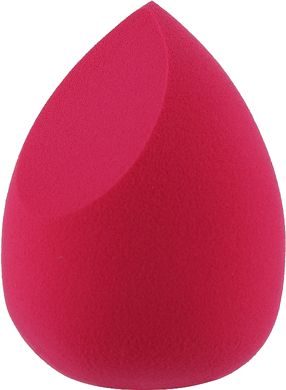 Спонж для макияжа каплеобразный, верхний срез, нелатексный NL-B17, светло-бордовый - Cosmo Shop Latex Free — фото N1