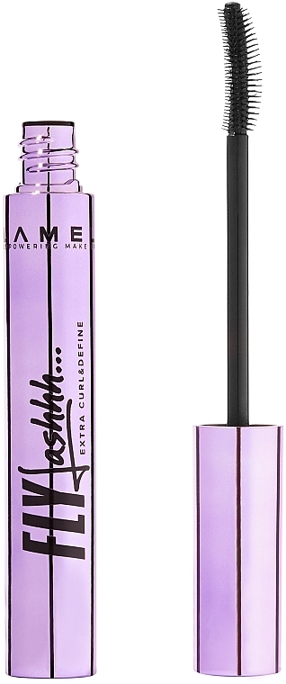 Тушь с эффектом подкручивания и удлинения ресниц - LAMEL Make Up Fly Lashhh Extra Curl & Define Mascara