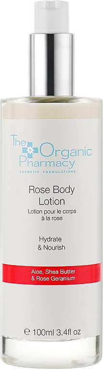 Лосьйон для тіла "Троянда" - The Organic Pharmacy Rose Body Lotion — фото N1