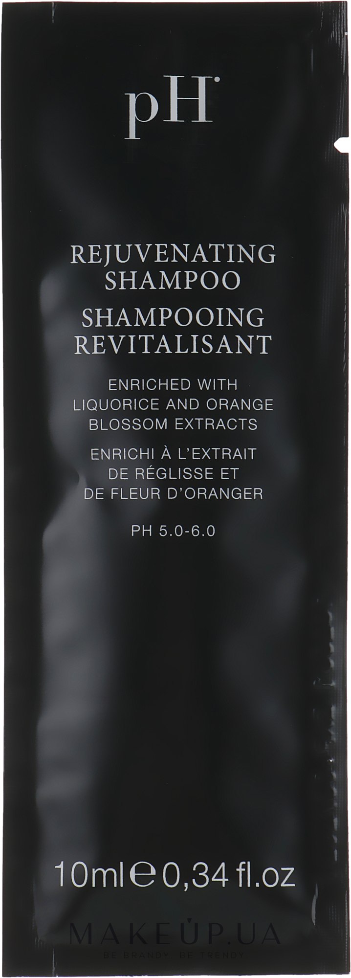 Регенерирующий шампунь - Ph Laboratories Rejuvenating Shampoo (пробник) — фото 10ml