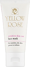 Духи, Парфюмерия, косметика Маска для чувствительной кожи - Yellow Rose Sensitive Skin Care Mask