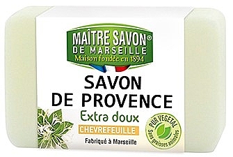 Мило "Жимолость" - Maitre Savon De Marseille Savon De Provence Chevrefeuille Soap Bar — фото N1