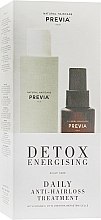 Духи, Парфюмерия, косметика Набор против выпадения волос - Previa Detox Energising Treatmant (sh/250ml + lotion/100ml)