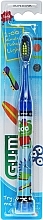 Зубная щетка "Junior Monster Light-Up", синяя - G.U.M Toothbrush — фото N1