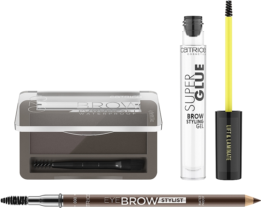 Набор для бровей - Catrice The Essential Brow Set Medium — фото N3