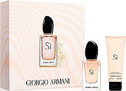 Парфумерія, косметика Giorgio Armani Si - Набір (edp/30ml + b/lot/75ml)