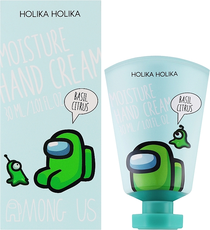 Крем для рук - Holika Holika Among Us Moisture Hand Cream Basil Citrus — фото N2