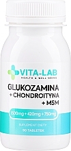 Парфумерія, косметика Харчова добавка "Глюкозамін + Хондроїтин + МСМ" - Vita-Lab Glucosamine + Chondroitin + MSM