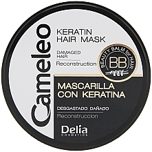 УЦІНКА Кератинова маска-реконструкція волосся - Delia Cameleo Keratin Hair Mask  * — фото N3