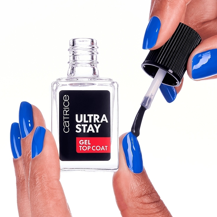 Верхнее покрытие для лака - Catrice Ultra Stay Gel Top Coat — фото N5