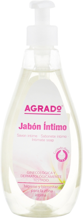 Жидкое мыло для интимной гигиены - Agrado Intimate Soap