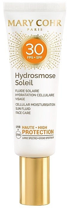 Зволожувальний сонцезахисний лосьйон для обличчя з SPF30 - Mary Cohr Hydrosmose Soleil SPF30 Face Fluid — фото N1