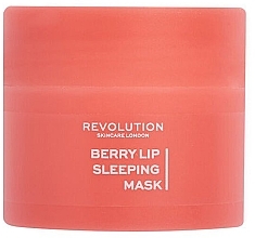 Парфумерія, косметика Нічна маска для губ "Ягоди" - Revolution Skincare Berry Lip Sleeping Mask