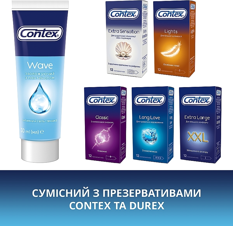 Гель-смазка Contex Strong для анального секса 30мл №1