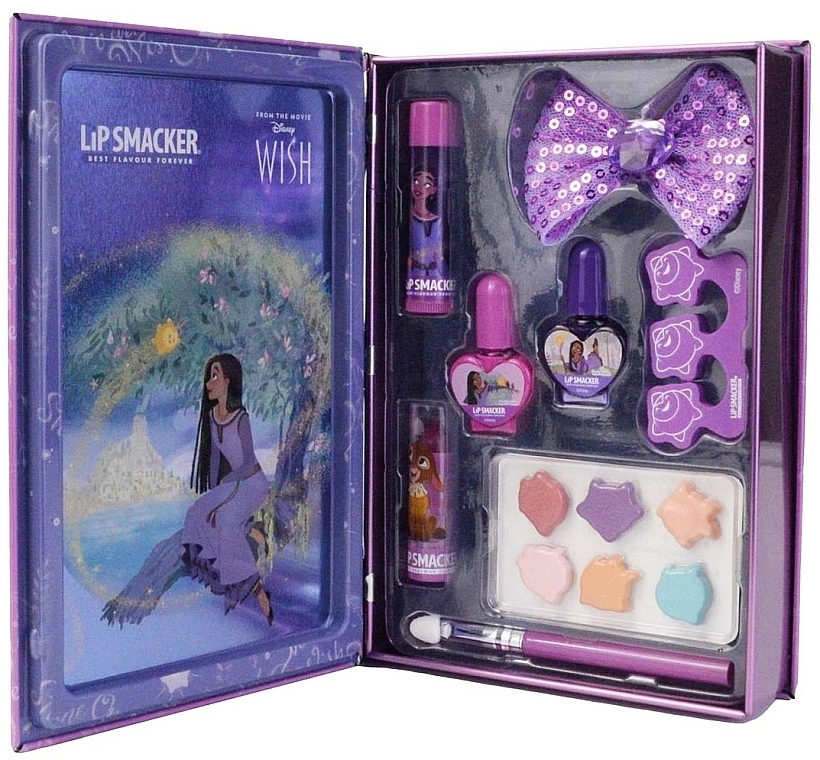 Палетка для макіяжу - Lip Smacker Disney Wish Book Tin — фото N1