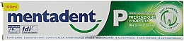 Духи, Парфюмерия, косметика Зубная паста антибактериальная - Mentadent P Prevenzione Completa Toothpaste
