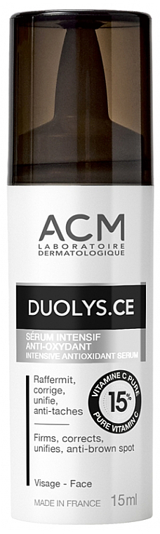 Антиоксидантна сироватка проти старіння шкіри - ACM Laboratoires Duolys CE Intensive Antioxidant Serum — фото N1