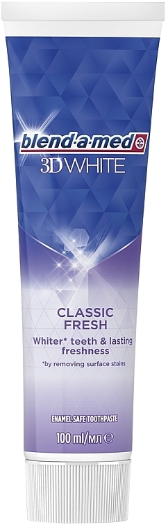 Зубная паста "Трехмерное отбеливание" - Blend-A-Med 3D White Toothpaste — фото N6