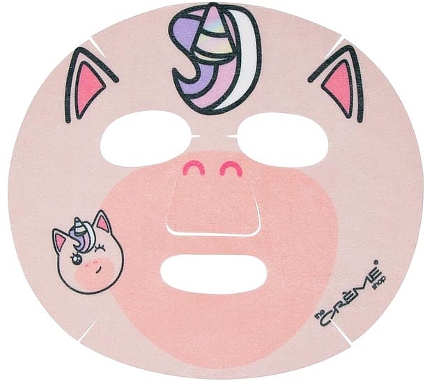 Тканевая маска "Единорог" - The Cryme Shop Face Mask Be Magical, Skin! Unicorn — фото N2