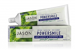 Духи, Парфюмерия, косметика Зубная гель-паста Отбеливающая - Jason Natural Cosmetics Powersmile Whitening Anti-Cavity Toothpaste