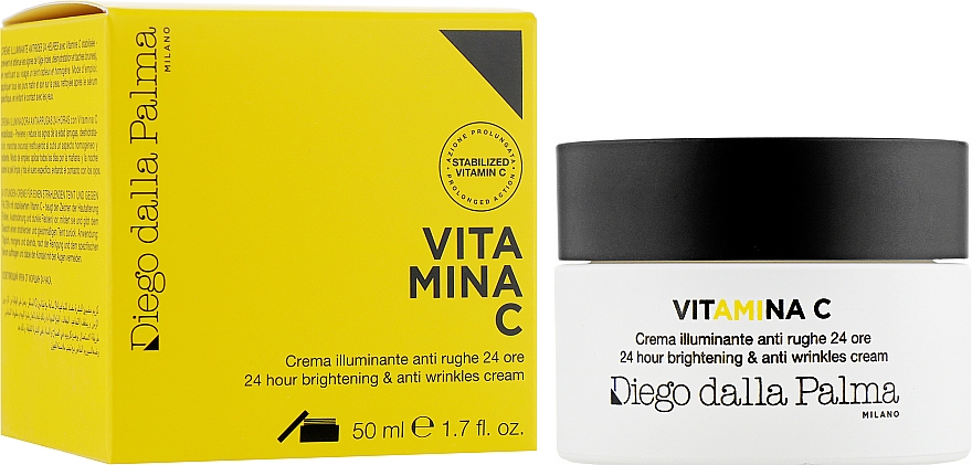 Освітлювальний крем проти зморшок - Diego Dalla Palma Vitamina C Radiance Cream — фото N2
