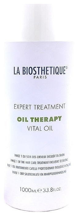 Интенсивный масляный уход для восстановления поврежденных волос - La Biosthetique Oil Therapy Vital Oil — фото N1