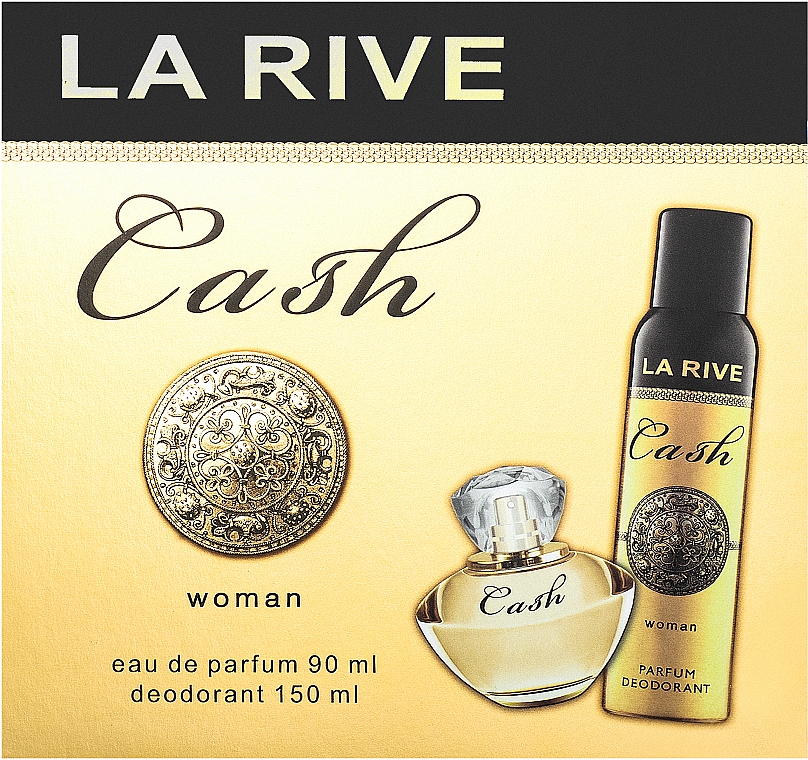 УЦЕНКА La Rive Cash Woman - Набор (edp/90ml + deo/150ml) *