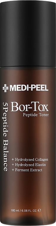 Антивозрастной пептидный тонер для лица - MEDIPEEL Bor-Tox Peptide Toner — фото N1