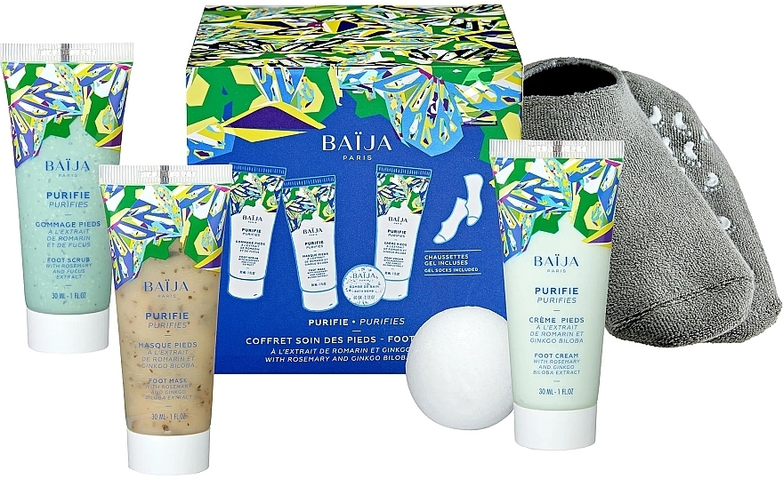 Набір для догляду за ногами, 5 продуктів - Baija Purifies Foot Care Set — фото N1