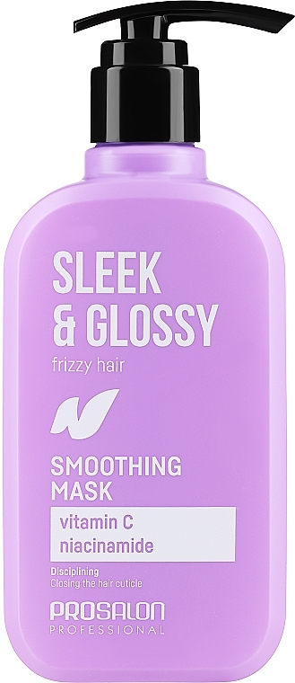 Кондиционер для вьющихся волос - Prosalon Sleek & Glossy Smoothing Conditioner — фото N1