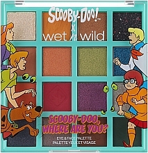 Палетка для макіяжу очей та обличчя - Wet N Wild x Scooby Doo Where are You? Eye & Face Palette — фото N2