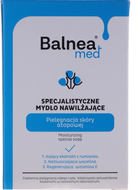 Зволожувальне мило для обличчя і тіла - Barwa Balnea Moisturizing Soap — фото N4