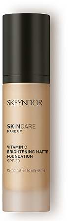 Матувальна основа для макіяжу з вітаміном С SPF30 - Skeyndor SkinCare Make Up Vitamin C Brightening Matte Foundation — фото N1