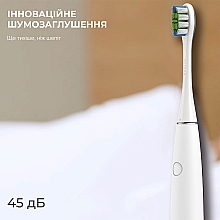 Електрична зубна щітка Oclean Air 2T White, футляр, настінне кріплення - Oclean Air 2T Electric Toothbrush White — фото N17
