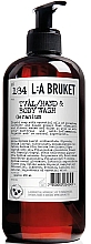 Парфумерія, косметика Рідке мило для рук і тіла "Герань" - L:A Bruket No. 184 Hand & Body Wash Geranium