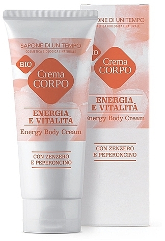 Крем для тела "Энергия и жизненная сила" - Sapone Di Un Tempo Skincare Energy & Vitality Body Cream — фото N1