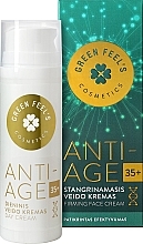 Парфумерія, косметика Крем для пружності шкіри обличчя - Green Feel’S Anti-Age 35+